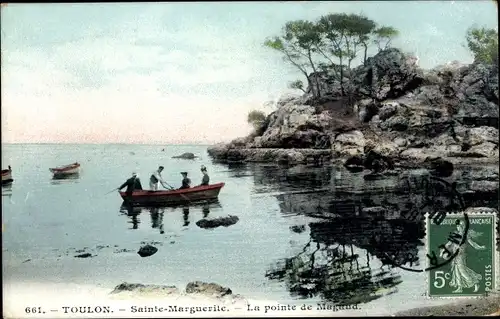 Ak Sainte Marguerite Toulon Var, La pointe de Magaud