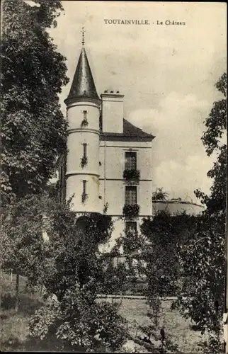 Ak Toutainville Eure, Chateau