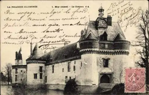 Ak Moÿ de l'Aisne, Château
