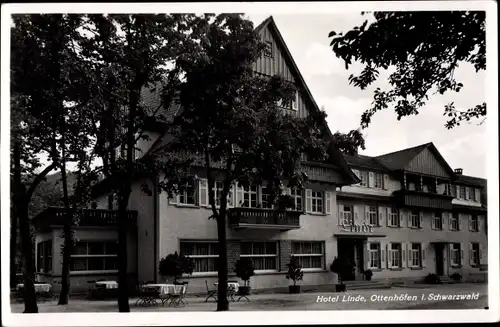 Ak Ottenhöfen im Schwarzwald, Hotel Linde