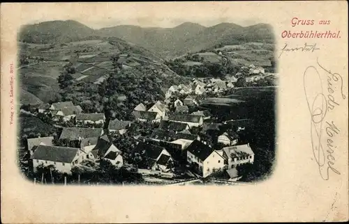 Ak Oberbühlertal Bühlertal im Schwarzwald, Gesamtansicht