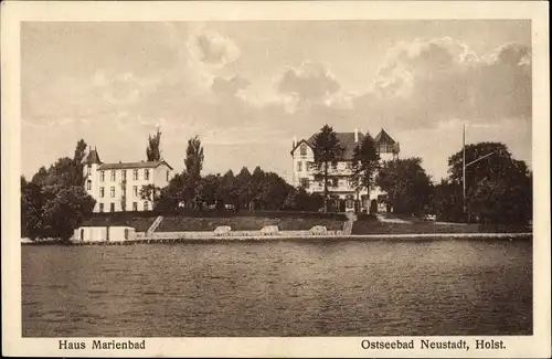 Ak Neustadt in Holstein, Haus Marienbad