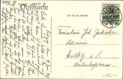 Ak Colditz in Sachsen, Schützenhaus, Gaudeamus Ausflug 1907