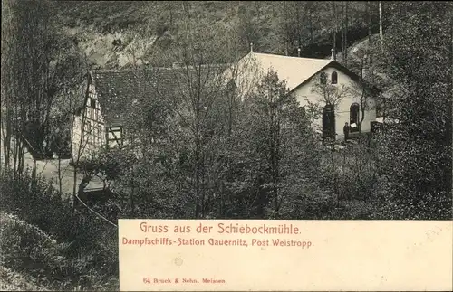 Ak Klipphausen in Sachsen, Schiebockmühle