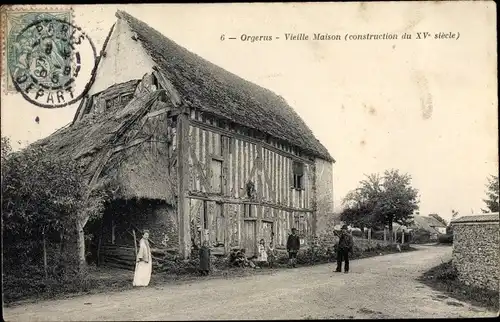 Ak Orgerus Yvelines, Vieille Maison