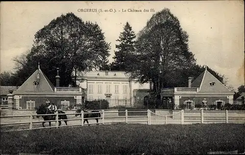 Ak Orgerus Yvelines, Le Chateau des Ifs