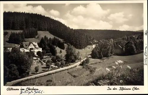 Ak Altenau Clausthal Zellerfeld im Oberharz, In der Kleinen Oker
