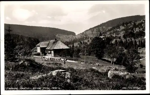 Ak Blasiwald im Schwarzwald, Gasthof Sonne