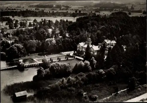 Ak Prien am Chiemsee Oberbayern, Kneippkurhaus Strandhotel