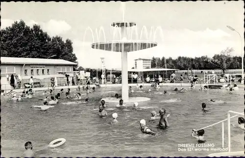 Ak Bad Füssing in Niederbayern, Partie im Thermalbad