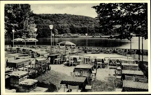 Ak Iserlohn im Märkischen Kreis, Haus Seilersee, Terrasse