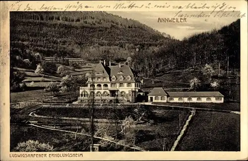 Ak Annweiler am Trifels Pfalz, Ludwigshafener Erholungsheim