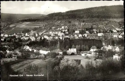 Ak Bad Orb in Hessen, Neues Kurviertel