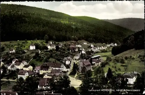 Ak Höfen an der Enz Schwarzwald, Gesamtansicht