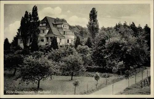 Ak Höhr Grenzhausen im Westerwaldkreis, Kurhotel