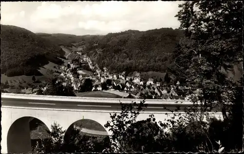 Ak Wiesensteig in Baden Württemberg, Blick zum Frisursprung