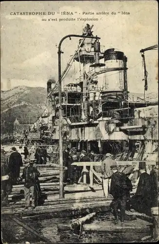 Ak Var, Catastrophe du Iéna, L´explosion, 12.03.1907