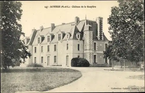 Ak Auverse Maine et Loire, Chateau de la Goupiére