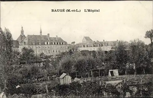 Ak Baugé Maine et Loire, L´Hopital