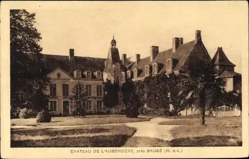 Ak Bocé Maine et Loire, Chateau de l'Auberdière