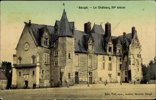 Ak Baugé Maine et Loire, Chateau