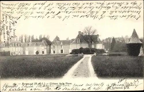 Ak Avrillé Maine et Loire, Chateau de la Plesse