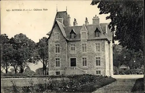 Ak  Auverse Maine et Loire, Chateau Noir