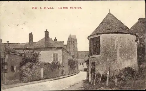 Ak Mer Loir et Cher, Rue Barreau