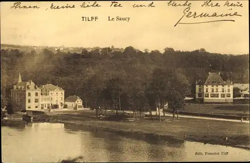 Ak Tilff Esneux Wallonien Lüttich, Le Saucy