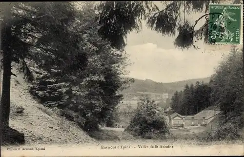 Ak Épinal Lothringen Vosges, Vallee de St. Antoine