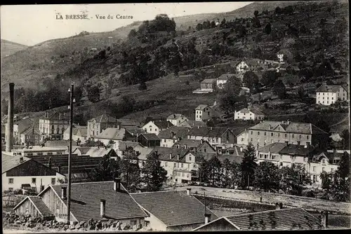 Ak La Bresse Vosges, Vue du Centre