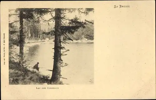 Ak La Bresse Vosges, Lac des Corbeaux