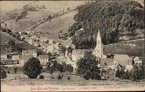 Ak Le Bonhomme Diedolshausen Elsass Haut Rhin, Vue générale