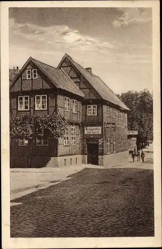 Ak Mölln im Herzogtum Lauenburg, Gasthof zum weißen Ross