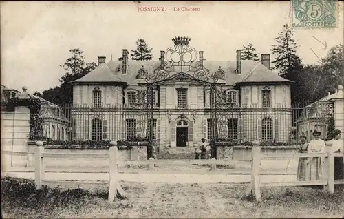 Ak Jossigny Seine et Marne, Le Chateau