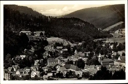 Ak Bad Herrenalb im Schwarzwald, Teilansicht