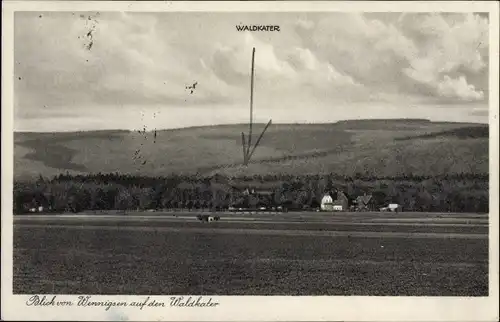 Ak Wennigsen am Deister, Blick zum Waldkater