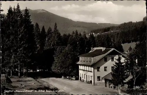 Ak Bayerisch Eisenstein im Bayrischen Wald, Gasthaus Neuwaldhaus