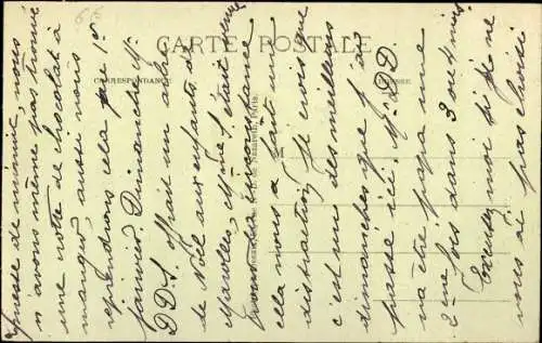 Ak La Ferté Milon Aisne, Église Saint Nicolas