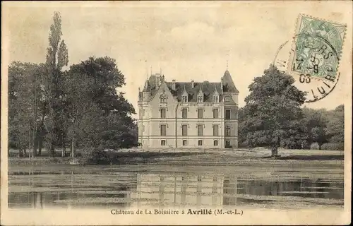 Ak Avrillé Maine et Loire, Chateau de La Boissiére