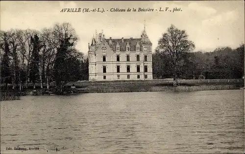 Ak Avrillé Maine et Loire, Chateau de la Boissiére