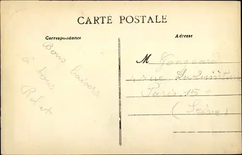 Ak La Boissière Yvelines, Orphelinat Militaire Heriot, Entree et Grille d'Honneur