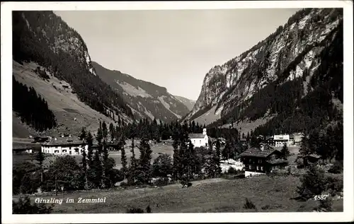 Ak Ginzling in Tirol, Gesamtansicht