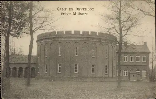 Ak Beverloo Beverlo Beringen Flandern Limburg, Prison Militaire