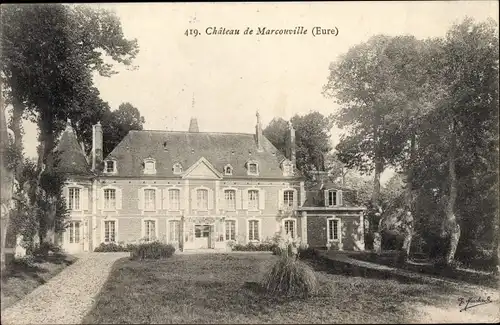 Ak Marcouville Eure, Le Chateau