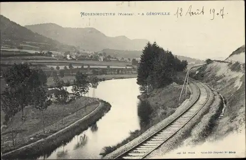 Ak Moyenmoutier Mittelmünster Lothringen Vosges, A Geroville
