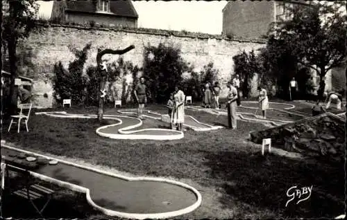 Ak Lion sur Mer Calvados, Golf Miniature