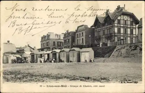 Ak Lion sur Mer Calvados, Groupe de Chalets