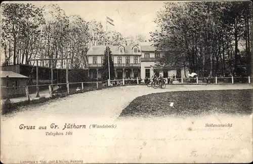 Ak Hamburg Wandsbek Jüthorn, Etablissement Groß Jüthorn