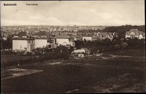 Ak Hamburg Wandsbek Rahlstedt, Blick auf den Ort